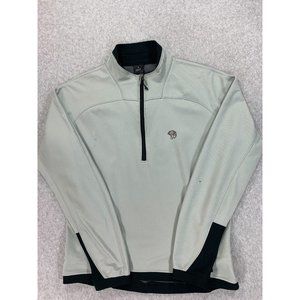 Mountain Hardwear Gore Windstopper Half Zip Pullover (Men's Large) Gray